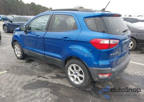 2019 Ford Ecosport Se from USA, damaged, VIN MAJ3S2GE8KC298390